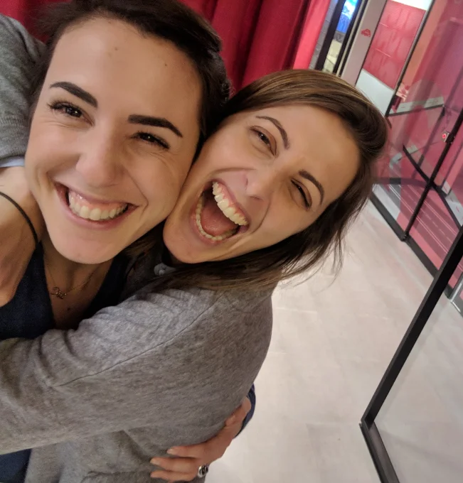 Connie e Cristina insieme